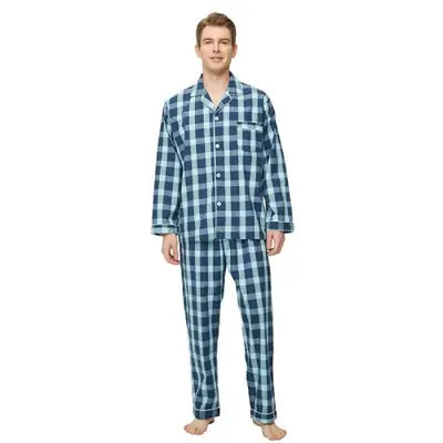 Image de Pyjama Homme Coton Bio - Confort Absolu