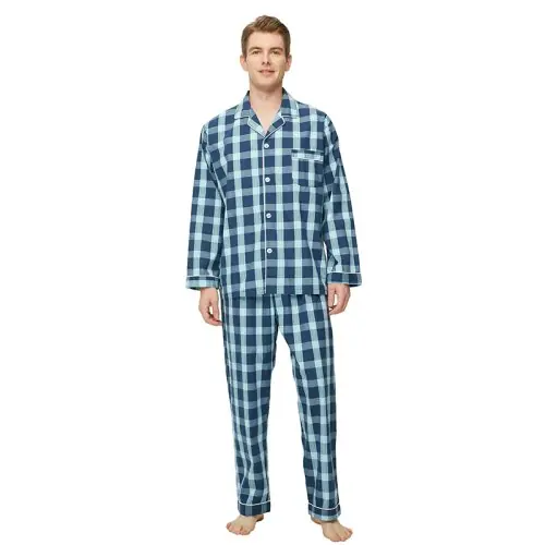Image de Pyjama Homme Coton Bio - Confort Absolu