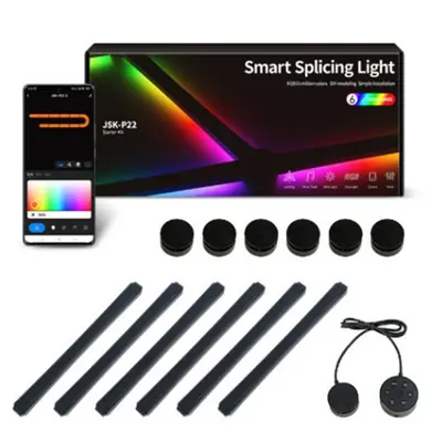 Image de Lampe Murale RGB Intelligente avec Commande Vocale