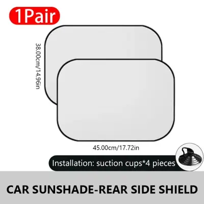 Image de Pare-soleil Voiture Réfléchissant UV - Protection Avant & Arrière
