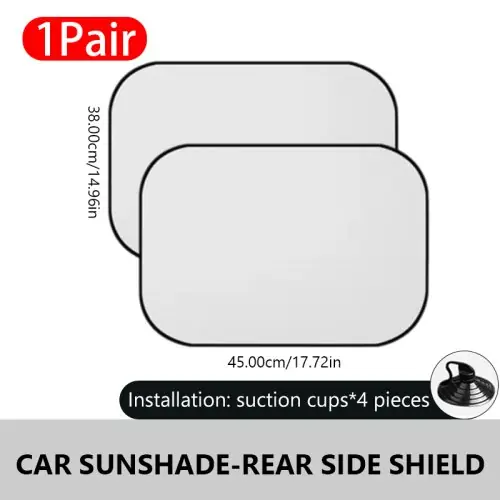Image de Pare-soleil Voiture Réfléchissant UV - Protection Avant & Arrière