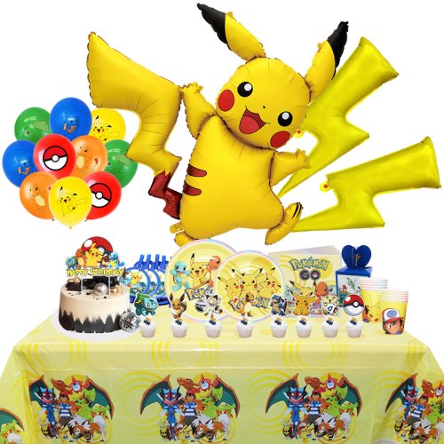 Bild von Pokémon Geburtstagsparty Deko – Pikachu & Lightning Ballons