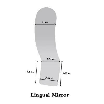 Image de Miroirs dentaires anti-buée LED - Ensemble professionnel