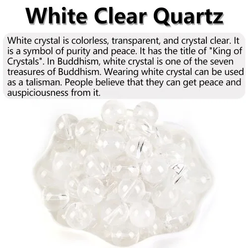 Weiß klar quarz