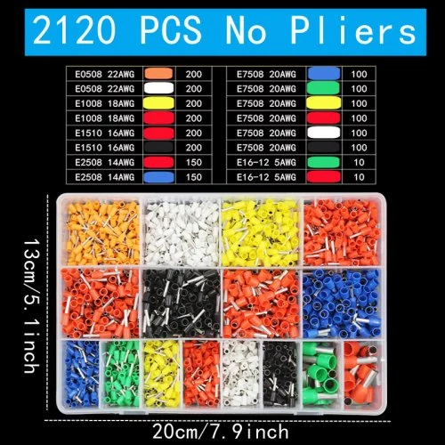 2120pcs no pinza