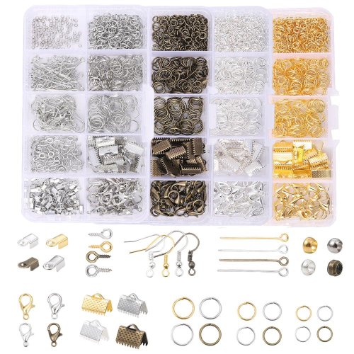 Image de Kit Créatif Bijoux - Accessoires Métal Alliage