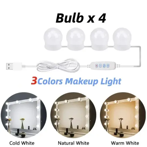 Image de Lampes LED détachables pour miroir de maquillage