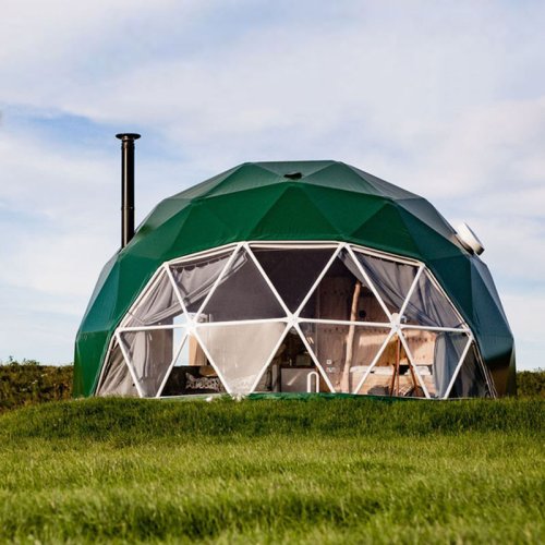 Image de Tente Geodesique Transparente Glamping Luxe