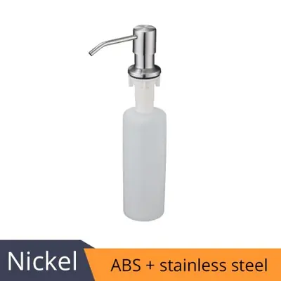 Image de Distributeur de Savon 400ml - Acier Inoxydable Chromé
