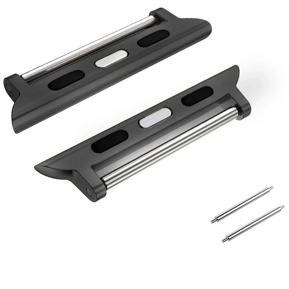 Immagine di Adattatore per Apple Watch Ultra 2 49mm 10 46mm 42mm 6 SE 5 4 per Iwatch Band 6 5 4 SE 40mm 44mm Connettore cinturino 9 8 7 45mm 41mm 38