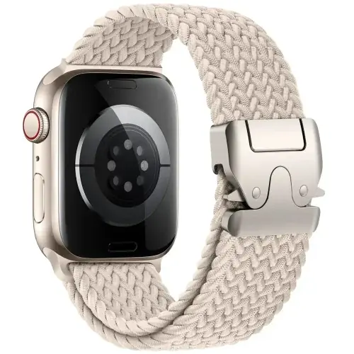 Image de Bracelet Tressé Élégant pour Apple Watch
