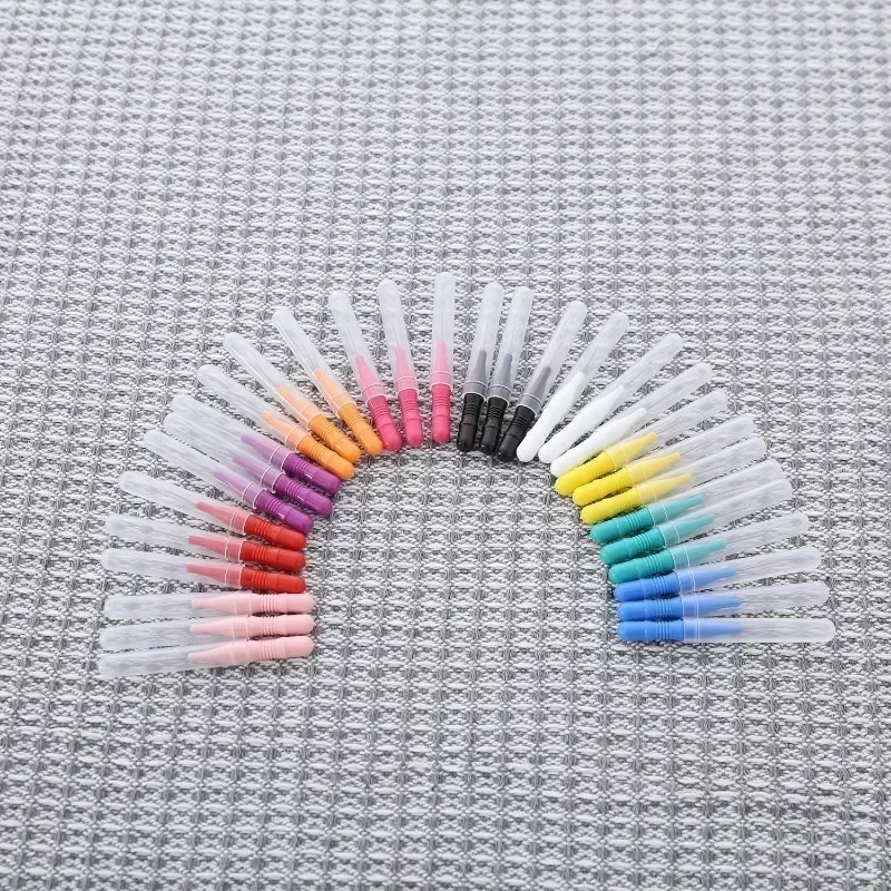 Bild von Natürliche Interdentalbürsten 0,5 mm – 50-teilige Box zur tiefen Zahnpflege und Plaqueentfernung für optimale Mundhygiene