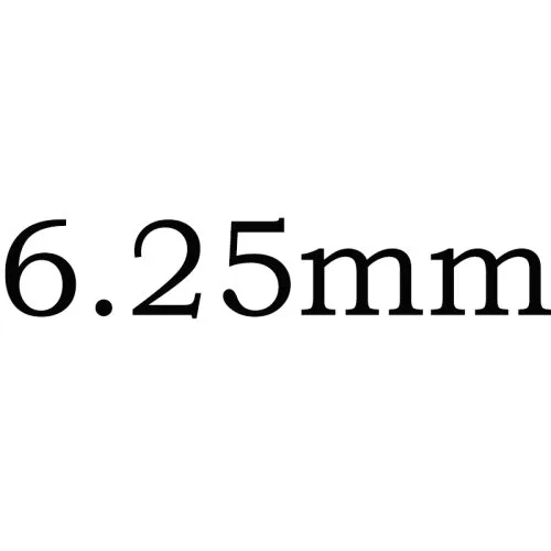 6.25mm 1000pcs