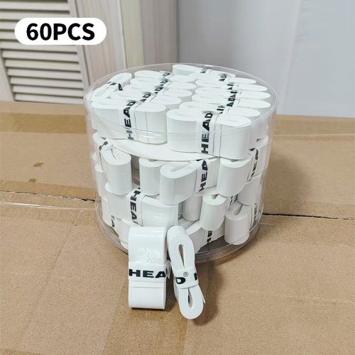 60 Unidades de Overgrips Antideslizantes Universales para Raquetas de Tenis, Pádel y Bádminton - Absorción de Impacto y Control Mejorado