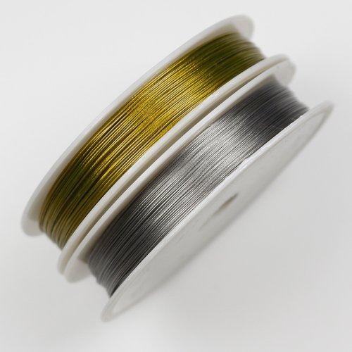Bild von Goldfarbenes Edelstahldrahtseil – Perfekt für DIY-Schmuck