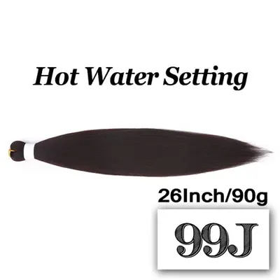Image de Tresse Synthétique Jumbo 26" - Rouge Pêche Rose