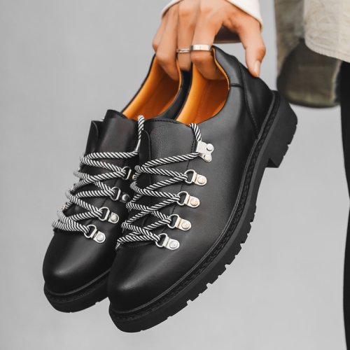 Imagen de Zapatos de Cuero para Hombre: Estilo y Comodidad