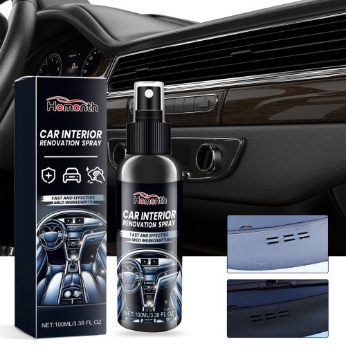 Image of All-Natural Car Interior Revitalizer Spray – Deep Clean & Restore Seats, Dashboard & Surfaces with Plant-Based Formula