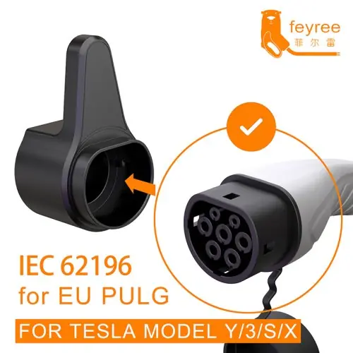 Image de Support de Chargeur EV Type 2 avec Protection Murale
