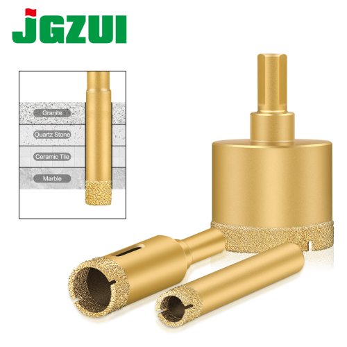Bild von 6er Set 60 mm hochwertige Diamantkorn-Beschichtete Bohrer für Fliesen, Marmor, Glas und Keramik – Präzise Lochsägen-Bohrer für professionelles Bohren von Keramikfliesen
