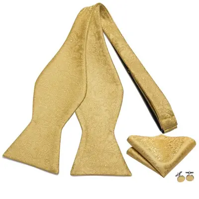 Image de Boutons de Manchette & Nœud Papillon Élégants