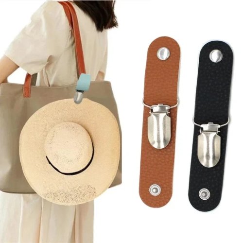 Image de Pince à Chapeau Universelle - Voyage & Plage
