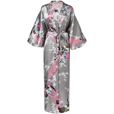 Image de Robe de Nuit Luxe en Soie - Élégance et Confort