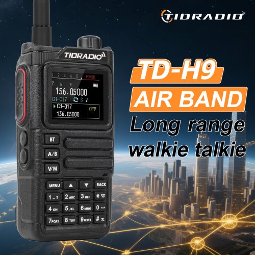 Immagine di Walkie Talkie Tidradio TD H9 10W - Lungo Raggio con GPS e APRS