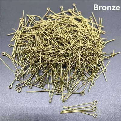 Image de Épingles à œil 15-60mm - Lot de 100 à 200 pièces
