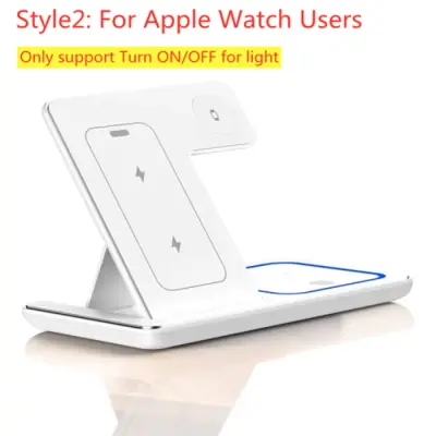 Image de Chargeur Sans Fil 3-en-1 Ultra Rapide