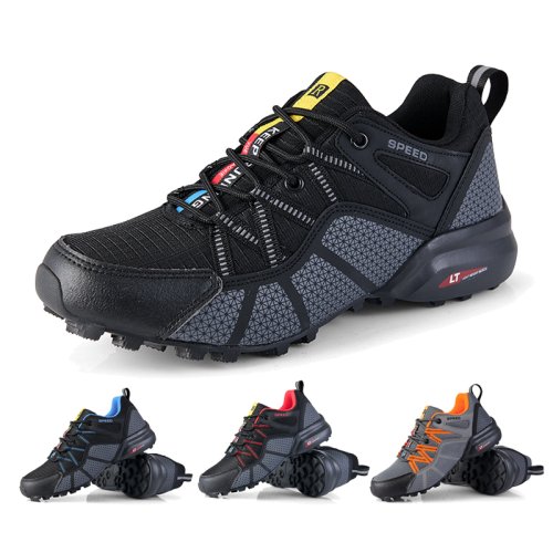 Bild von Wasserdichte Outdoor-Turnschuhe für Männer und Frauen – Robuste Wanderschuhe mit Schnürsystem für Trekking, Klettern, Bergwandern, Jagd und Taktische Einsätze