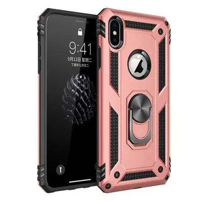 Image de Coque pour iPhone Antichoc avec Anneau Magnétique
