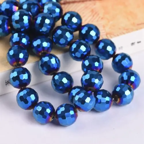 Plaqué bleu