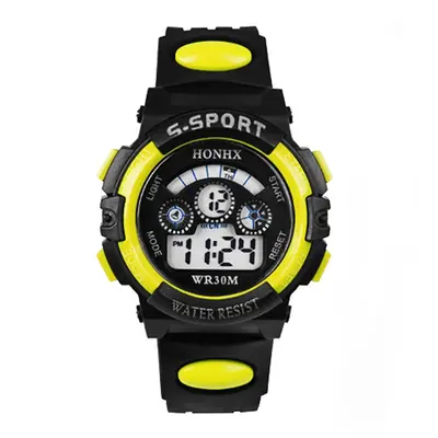 Image de Montre Sport Étanche pour Garçons - LED, Alarme & Date
