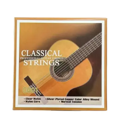 Image de Cordes de guitare classique nylon & cuivre plaqué argent
