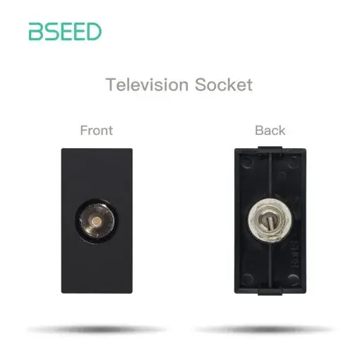 TV prise noir