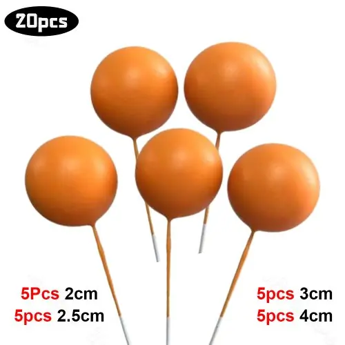 Orange boules