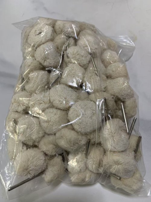 Immagine di Spazzole per Lucidatura in Cotone - 100 Pezzi per Dremel