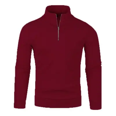 Image de Pull Homme Col Roulé avec Fermeture Éclair