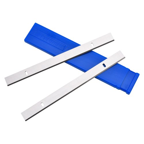 Immagine di Lame da pialla HSS Staribs 210x16,5x1,5 mm - Set da 2 pezzi compatibili con Einhell TH-SP 204, TC-SP 204 e Erbauer, per lavorazione accurata del legno