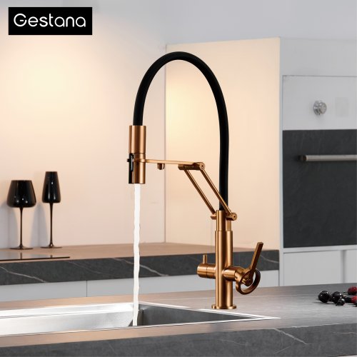 Imagen de Grifo de Cocina Moderno con Rociador 3 en 1