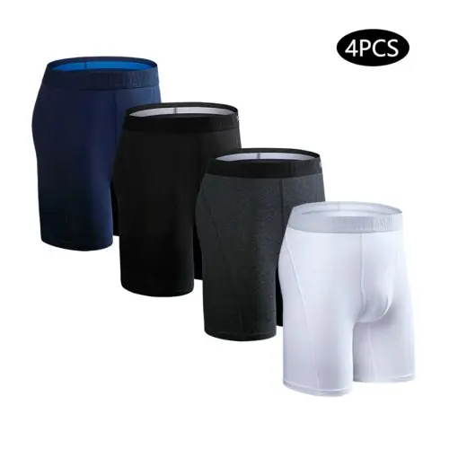 Image de Boxers Longs Coton Homme - Confort & Style