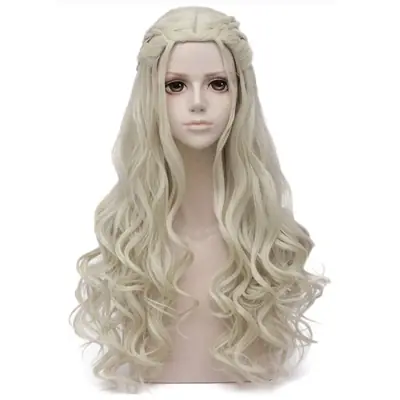 Image de Perruque Blonde Bouclée Longue - Cosplay & Halloween