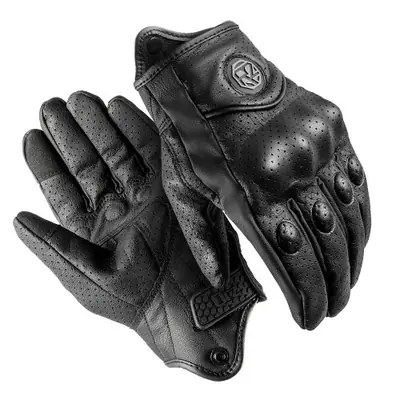 Image de Gants de Moto en Peau de Chèvre - Protection & Confort