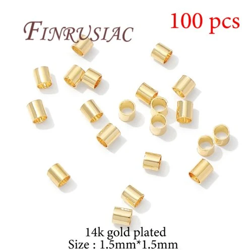 Placcato oro 14K-1,5 mm