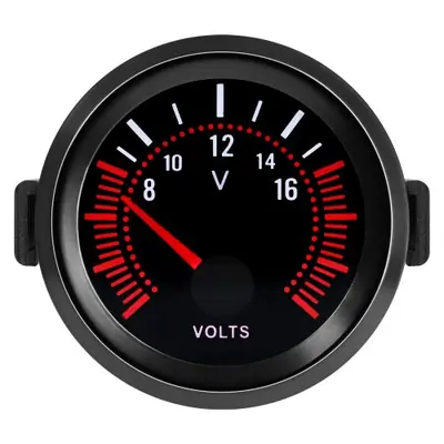 Image de Jauge Turbo Boost LED 52mm - Écran Fumé pour Voiture