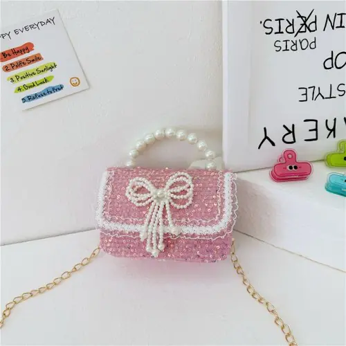 Image de Sac à Main Pailleté Princesse pour Filles