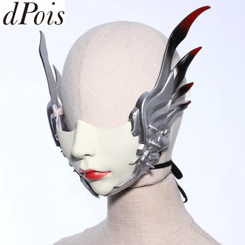 Afbeelding van Stijlvolle Halfgezichts Masker voor Vrouwen - Halloween & Cosplay