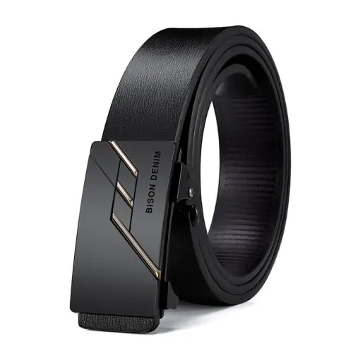 Image de Ceinture Homme Cuir Véritable - Style Luxe & Automatique