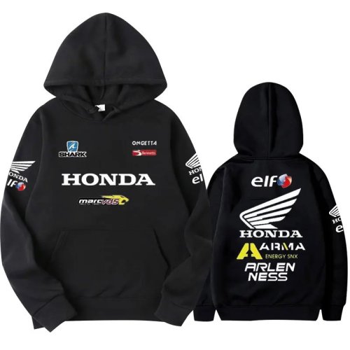Bild von 2025, Honda Logo Motorrad-Hoodie, Outdoor-Reitjacke, Honda Motorrad-Rennen, Ganzjahres-Fan-Kleidung, Herrenbekleidung